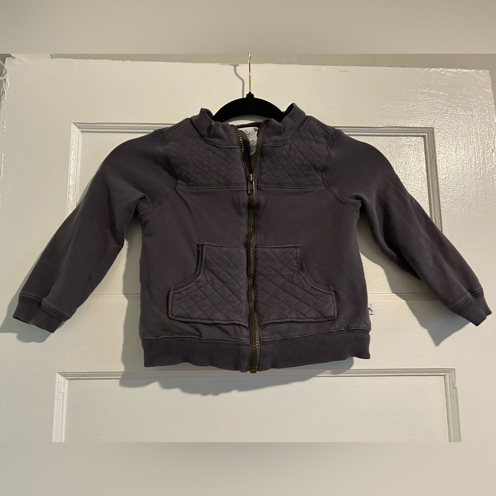 Kids Tommy Bahama Cotton Zip Up Fauz Fur Lined Jacket